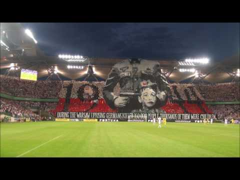 1944 - powstańcza oprawa kibiców Legii na meczu z FK Astana