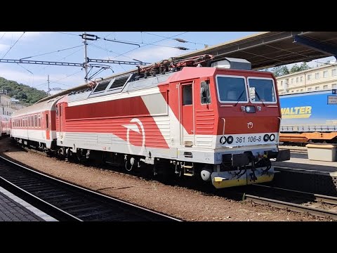 ZSSK 361 verlässt Bratislava hl.st.