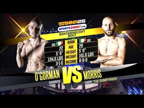 Darren O'Gorman vs Gary Morris full fight