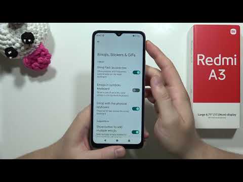 How to Enable Emoji Suggestions on Redmi A3 - Emoji Settings
