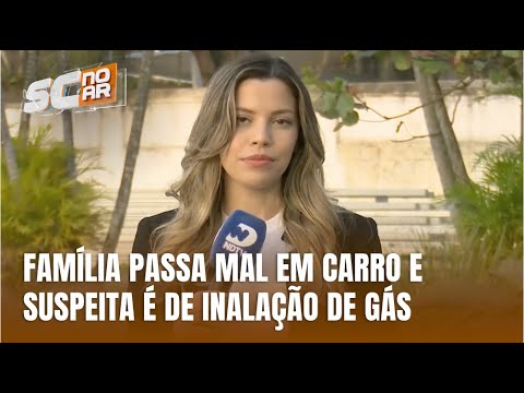 Ocorrência em Itaiópolis: família passa mal após suspeita de gás em veículo