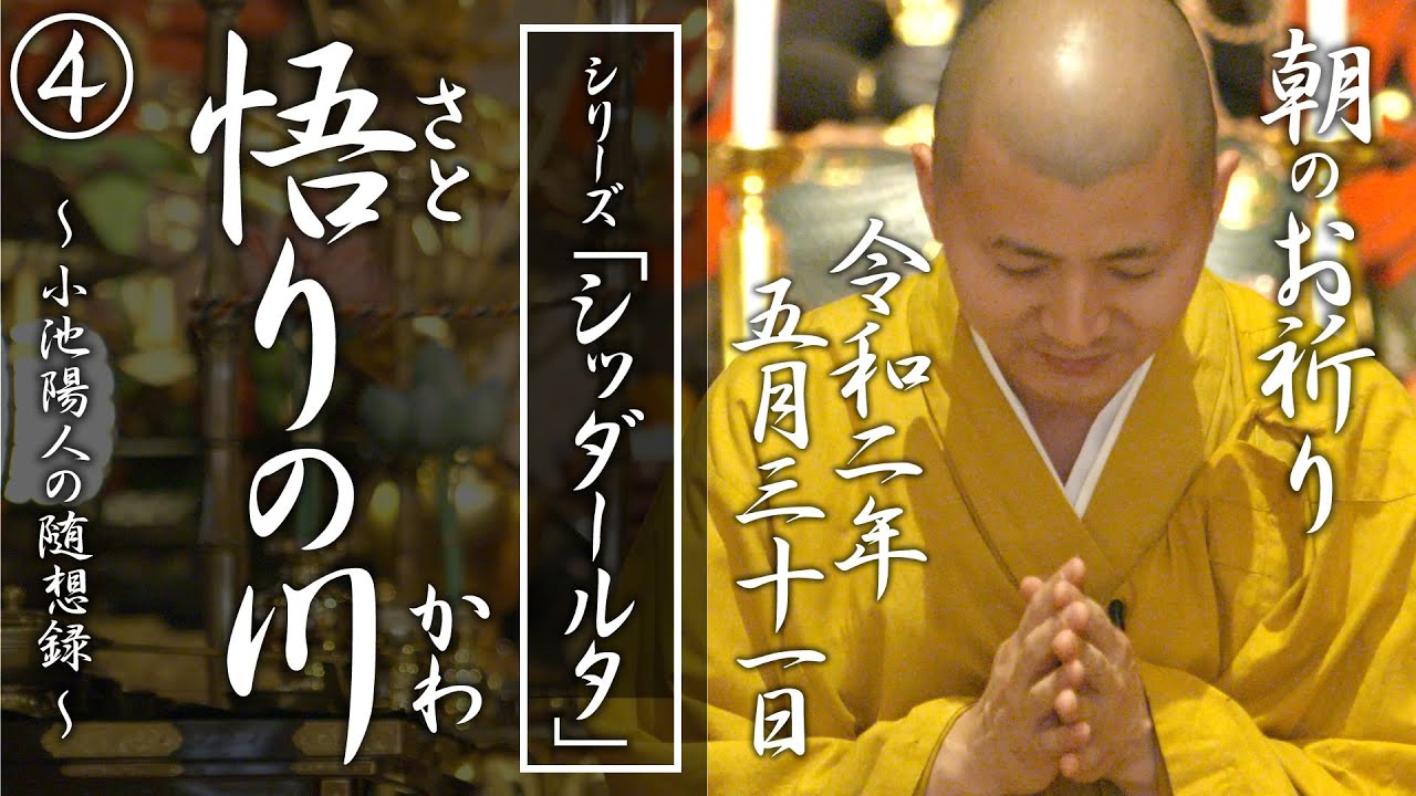 法話：悟りの川（ シッダールタ最終話）：朝のお祈り(2020/05/31)
