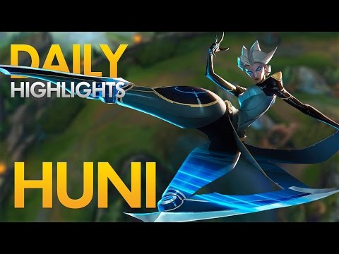 SKT T1 HUNI - Camille Top Lane - Daily Highlights