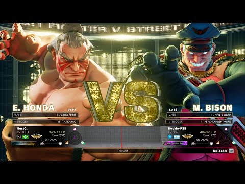 SFV Champion Edition 🔥 GustC (E.Honda) Vs Dookie (M.Bison) 🔥 Online Match's 03-26-2023