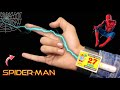 HOW TO MAKE SPIDER MAN WEB SHOOTER WITH CARDBOARD WEB SHOOTER WITH CARDBOARD