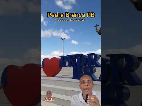 Pedra Branca PB- Monumento de Frei Damião. #sertao #sertão #paraiba #nordeste