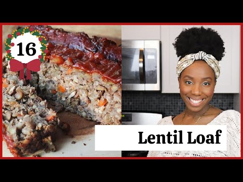 HOW TO make Lentil Loaf! Dairy free and egg free holiday recipes!