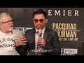 MANNY PACQUIAO DISSES ADRIEN BRONER “HE TALKED TOO MUCH, HE RAN THE 4 CORNERS!”