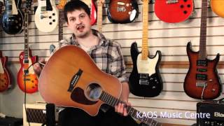 Video thumbnail for Gear Review Seagull Entourage Rustic CW by KAOS MUSIC CENTRE