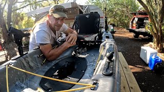 Zoffinger Rigging Up and Fishing from a Kayak
