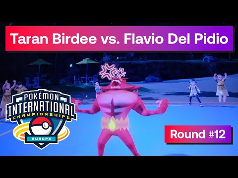 Pokémon EUIC 2025 D2 Round 12 - Taran Birdee vs Flavio Del Pidio