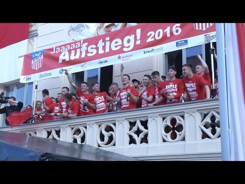 FSV Zwickau's promotion - pictures and emotions