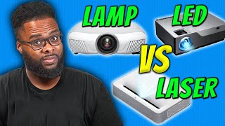 Lamp vs LED vs Laser Projectors - What