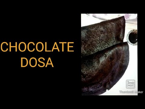CHOCOLATE DOSA Tamil| chocolate recepie |chocolate dosa seivadhu epadi