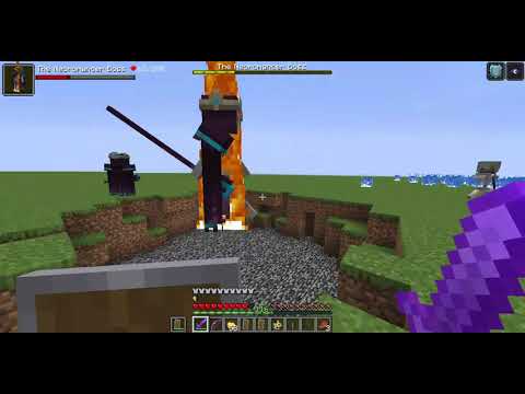 The Necromamcer Boss Boss Fight I MInecraft Boss/ Fight I