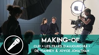 Vianney et Joyce Jonathan - Sur le tournage de leur clip « Les filles d’aujourd’hui »