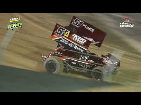 Jul14 PSH2 at TWW Cairns Speedway - Pro Sprintcar Heat 2