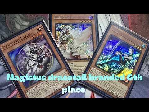 6th place Magistus Dracotail Branded Regional Deck List ft.  Bruce Menard