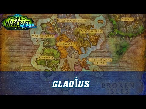 Gladius World Quest | Legion Remix | Fly a Warframe into Antorus