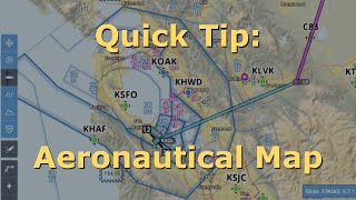 Quick Tip: Aeronautical Map with AutoHighlight in ForeFlight