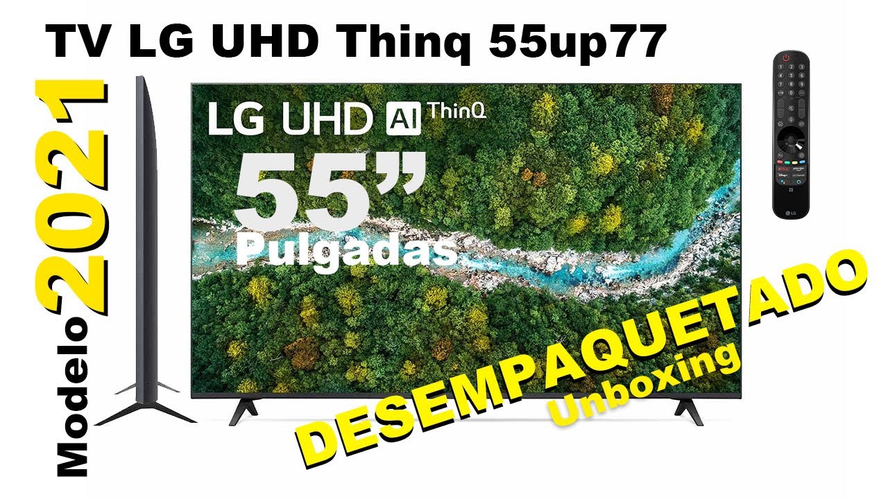 Watch Desempaquetado tv LG UHD Thinq 55up77 modelo 2021 – 55” 4K Now Desempaquetado tv LG UHD Thinq 55up77 modelo 2021 – 55” 4K