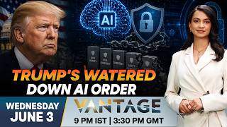 Trump LIVE: Why Trump Killed One AI Plan Then Signed Another? | Vantage on Firstpost