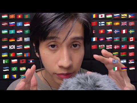 ASMR Trigger Words in 70 Different Languages & Removing Your Negative Energy