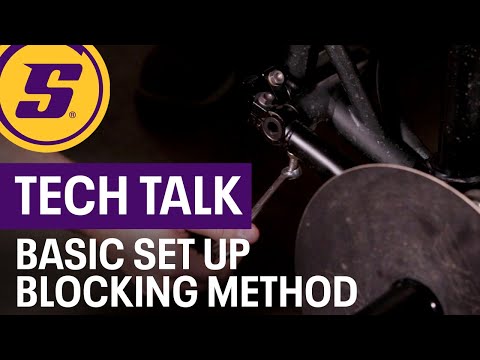 Tech Talk Basic Set Up Blocking Procedure