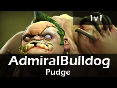 66: AdmiralBulldog as Pudge vs Bububu as Bristleback - Epic!!! 1v1 Gameplay