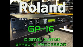 Video thumbnail for MEGA 80s TONE Roland GP-16 by Clifton Wright