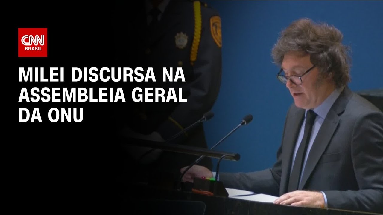 Milei discursa na Assembleia Geral da ONU | CNN 360º