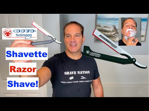 Dovo Shavette Razor Shave !