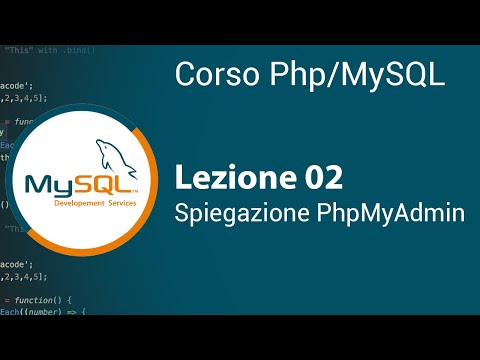 PHP/MYSQL Tutorial Italiano 02 - PhpMyAdmin