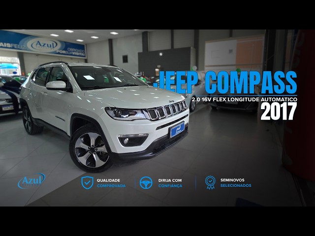 Vídeo JEEP COMPASS 2.0 16V FLEX LONGITUDE AUTOMATICO