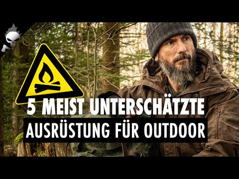 Die 5 MEIST UNTERSCHÄTZTE AUSRÜSTUNG für Outdoor und Bushcraft // Tipps für Anfänger