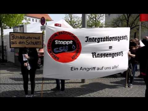 Roter 1. Mai 2016 in Ingolstadt: "Vaterland" von SAWYER (live)