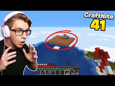 CraftNite: #41 - I found Randumb's *FAKE* GRIEF Base... (shocked)