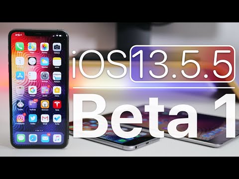 iOS 13.5.5 Beta 1 is Out! - What's New?