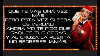 Habla blah blah de mi- Gloria trevi lyrics