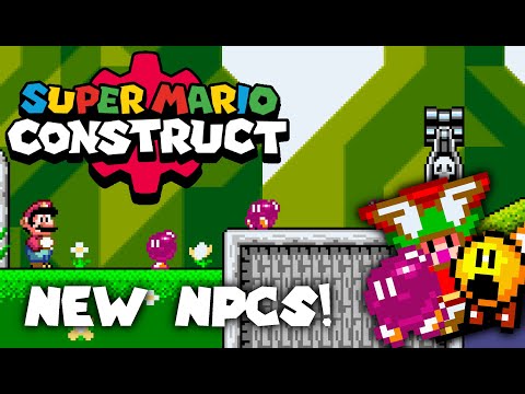 Super Mario Construct V8 Snapshot 33 Preview: NEW NPCs!