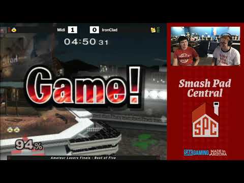 SPC 165 Amateurs Losers Finals - Midi (Sheik) vs Iron Clad (Fox)