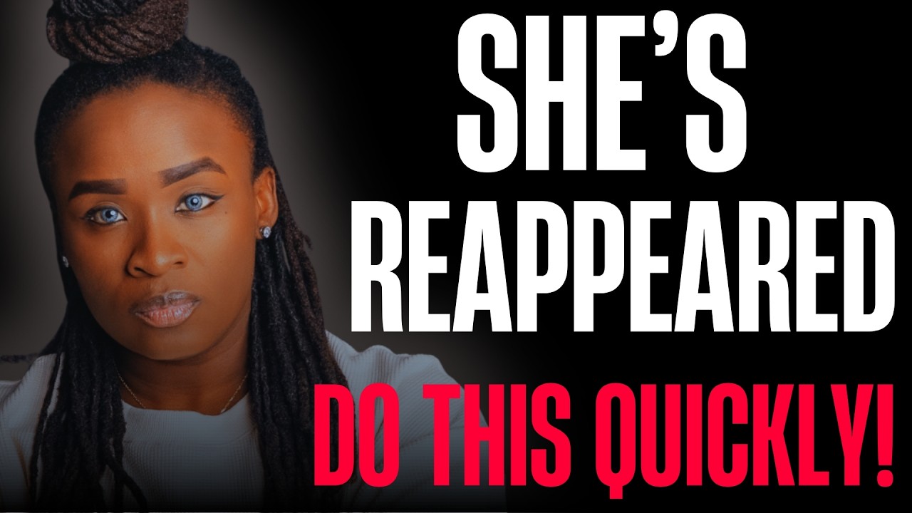 When She Comes Back To You, Do These 5 Things Immediately