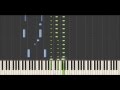 Yann Tiersen - La Parade (Synthesia tutorial)