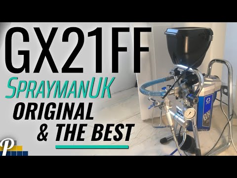 GX21FF Conversion. Installing a Graco Airless Finishing Kit (Hopper Kit)