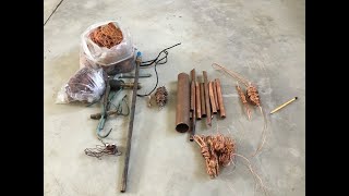 Scrapping copper. How to grade and sort your bare bright, #1 copper and #2 copper for MORE money.