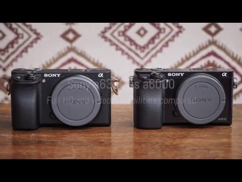 Sony a6300 vs a6000 - Full HD and video capabilities compared