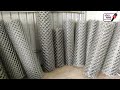 How To Make A Chain Link Fence Handmade Chain Link Fence Chain Link Fence Machine लोखंडी
