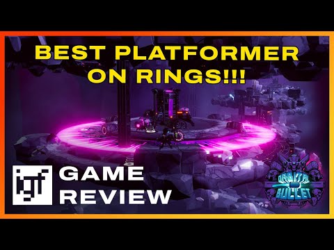 The most frantic 360° roguelite platform shooter Orbital Bullet Review