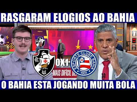 🔵🔴VASCO 0 X 1 BAHIA! COMMENTATORS SHARE PRAISE WITH THE SQUAD 🔥⚽🏟️