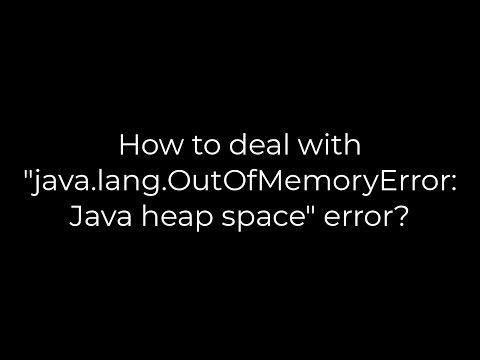 Java How To Deal With Java Lang Outofmemoryerror Java Heap Space Error5solution